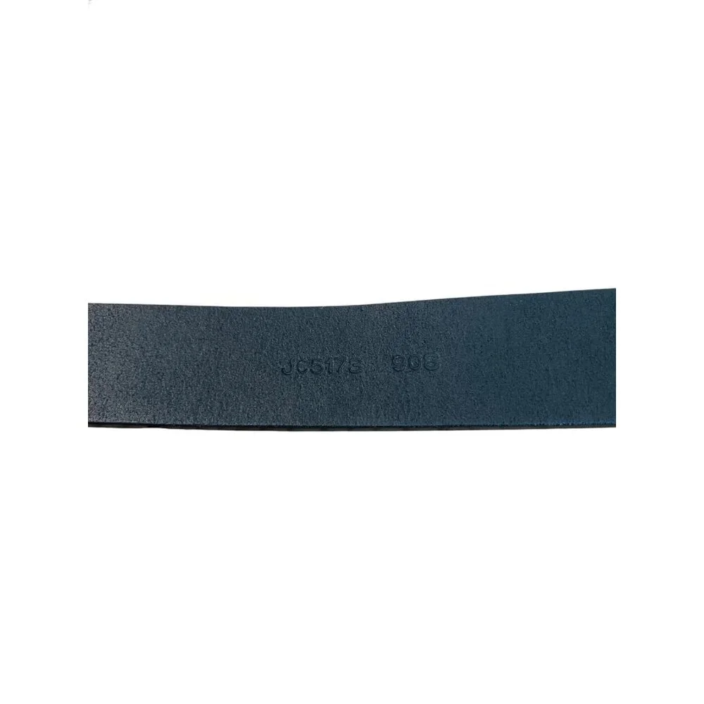 Jil Sander Black Leather Wrap Belt